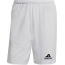 adidas Men's Squadra 21 Primegreen Soccer White Shorts adidas Men's Squadra 21 Primegreen Soccer White Shorts