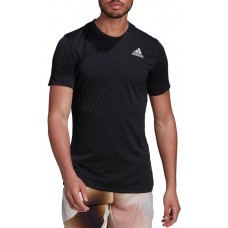 adidas Men's Tennis FreeLift Black T-Shirt