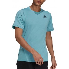 adidas Men's Tennis Freelift Mint Tone T-Shirt