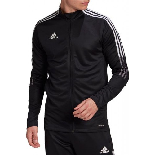 adidas Men's Tiro 21 Track Black/White Jacket adidas Men's Tiro 21 Track Black/White Jacket