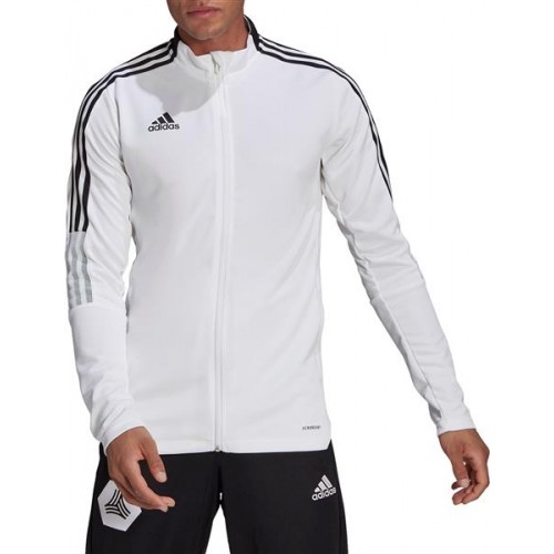 adidas Men's Tiro 21 Track White/Black Jacket adidas Men's Tiro 21 Track White/Black Jacket