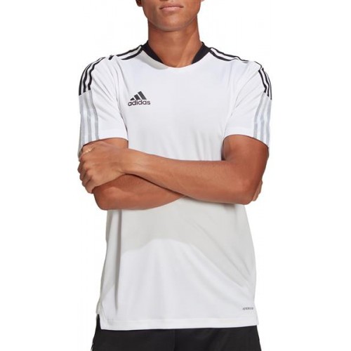 adidas Men's Tiro 21 Training White Jersey adidas Men's Tiro 21 Training White Jersey
