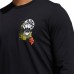 adidas Men's Trae x SSDR Long Sleeve Graphic Black T-Shirt