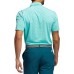adidas Men's Ultimate Print Polo Acid Mint/Wild Teal Shirt