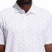 adidas Men's Ultimate Print Polo White/Grey Three Shirt adidas Men's Ultimate Print Polo White/Grey Three Shirt