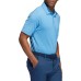 adidas Men's Ultimate365 Heather Golf Blue Rush Mel Polo adidas Men's Ultimate365 Heather Golf Blue Rush Mel Polo