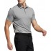adidas Men's Ultimate365 Heather Golf Grey Melange Polo