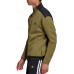 adidas Men's Z.N.E. Sportswear Primeblue COLD.RDY Track Focus Olive Top