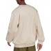 adidas Originals Men's Trefoil Linear Crew Linen Sweatshirt adidas Originals Men's Trefoil Linear Crew Linen Sweatshirt