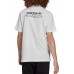 adidas Originals Men's Trefoil Linear White T-Shirt adidas Originals Men's Trefoil Linear White T-Shirt