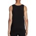adidas Originals Men's Trefoil Tank Black Top
