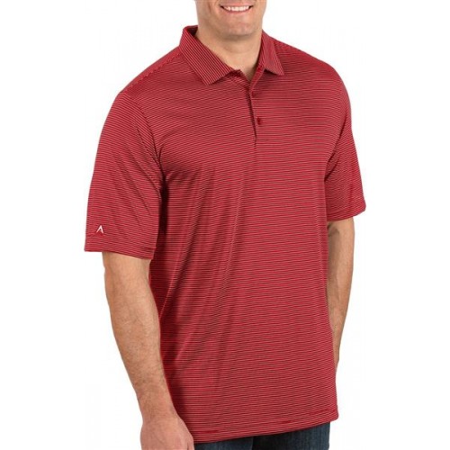 Antigua Men's Quest Polo Shirt Big & Dark Red/White Tall Antigua Men's Quest Polo Shirt Big & Dark Red/White Tall