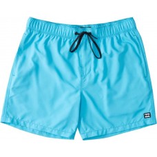 Billabong Men's All Day LB Swim Cyan Trunks Billabong Men's All Day LB Swim Cyan Trunks