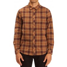 Billabong Men's Coastline Flannel Coffee Top Billabong Men's Coastline Flannel Coffee Top