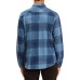 Billabong Men's Coastline Flannel Slate Blue Top
