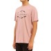 Billabong Men's Entry Short Sleeve Graphic Dusty Pink T-Shirt