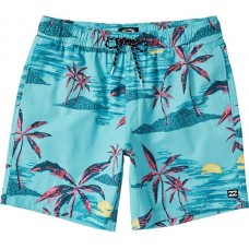 Billabong Men's Sundays Layback Swim Dark Mint Trunks Billabong Men's Sundays Layback Swim Dark Mint Trunks