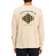 Billabong Men's Westward Long Sleeve Natural T-Shirt