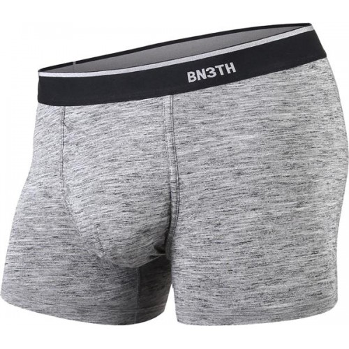 BN3TH Men's Classic Trunk Heathered Boxer Heather Charcoal Briefs BN3TH Men's Classic Trunk Heathered Boxer Heather Charcoal Briefs