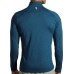Brooks Men's Dash 1/2 Zip Long Sleeve Heather Indigo Rush/Indgo Top