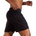 Brooks Men's Sherpa 7'' 2-in-1 Black Shorts