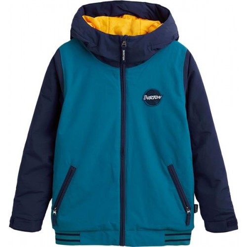 Burton Boys' Game Day Insulated Celestial Blue/Dress Blue Jacket Burton Boys' Game Day Insulated Celestial Blue/Dress Blue Jacket