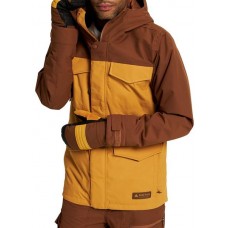 Burton Men's Covert Insulated Bison/Wood Thrush Jacket