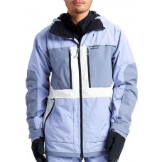 Burton Men's Frostner Full-Zip FxglvVlt/FlkstnGry/StWhi Jacket