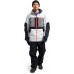 Burton Men's Frostner Full-Zip Lunar Gry/PJ Prnt/Tru Blk Jacket Burton Men's Frostner Full-Zip Lunar Gry/PJ Prnt/Tru Blk Jacket