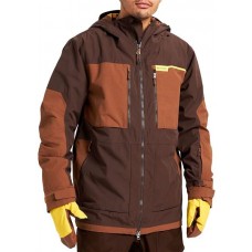 Burton Men's Frostner Full-Zip Seal Brown/Bison Jacket