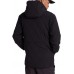 Burton Men's Mallet Hooded True Black Jacket Burton Men's Mallet Hooded True Black Jacket