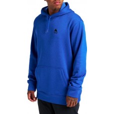Burton Men's Oak Pullover Cobalt Blue Heather Hoodie