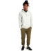 Burton Men's Oak Pullover Stout White Heather Hoodie
