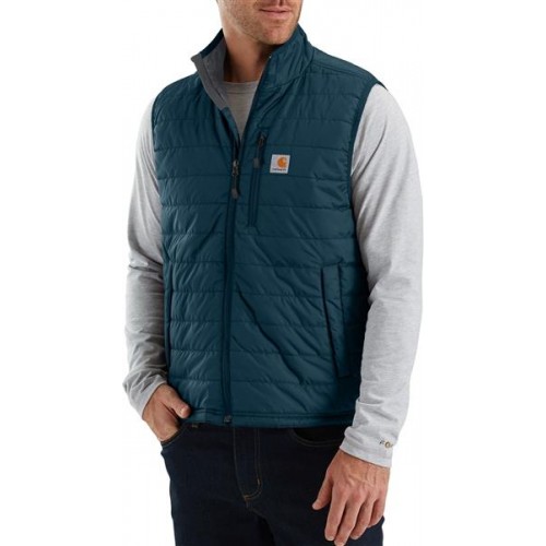 Carhartt Men's Gilliam Insulated Night Blue Vest Carhartt Men's Gilliam Insulated Night Blue Vest