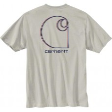 Carhartt Men's Logo Short Sleeve Graphic Malt T-Shirt Carhartt Men's Logo Short Sleeve Graphic Malt T-Shirt