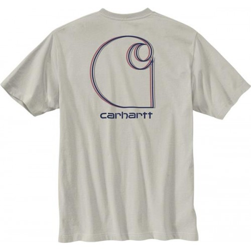 Carhartt Men's Logo Short Sleeve Graphic Malt T-Shirt Carhartt Men's Logo Short Sleeve Graphic Malt T-Shirt