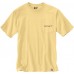 Carhartt Men's Logo Short Sleeve Graphic Pale Sun T-Shirt