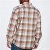 Carhartt Men's Loose Fit Heavyweight Long Sleeve Flannel Plaid Asphalt Shirt Carhartt Men's Loose Fit Heavyweight Long Sleeve Flannel Plaid Asphalt Shirt
