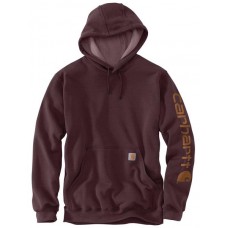 Carhartt Men's Midweight Sleeve Logo Port Hoodie