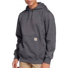 Carhartt Men's Paxton Heavyweight Hooded Carbon Heather Sweatshirt