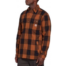 Carhartt Men's Relaxed Fit Heavyweight Flannel Sherpa Lined Shirt Carhartt Brown Jacket Carhartt Men's Relaxed Fit Heavyweight Flannel Sherpa Lined Shirt Carhartt Brown Jacket