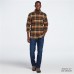 Carhartt Men's Rugged Flex Midweight Flannel Long Sleeve Basil Shirt