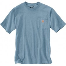 Carhartt Men's Workwear K87 Pocket Alpine Blue Heather T-Shirt Carhartt Men's Workwear K87 Pocket Alpine Blue Heather T-Shirt