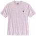 Carhartt Men's Workwear K87 Pocket Amethyst Fog Nep T-Shirt