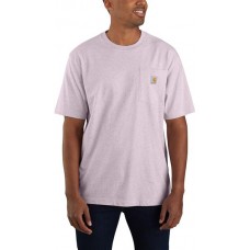 Carhartt Men's Workwear K87 Pocket Amethyst Fog Nep T-Shirt
