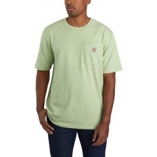 Carhartt Men's Workwear K87 Pocket Soft Green Nep T-Shirt