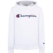 Champion Boys' Signature Fleece White Hoody Champion Boys' Signature Fleece White Hoody