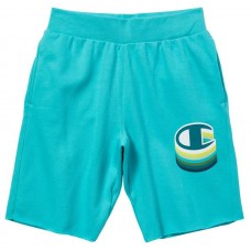 Champion Life Men's Reverse Weave Cut Off Portal Teal Shorts