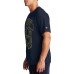 Champion Men's Block Logo Short Sleeve Navy T-Shirt