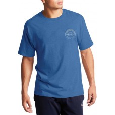 Champion Men's Classic Circle Graphic Blue T-Shirt
